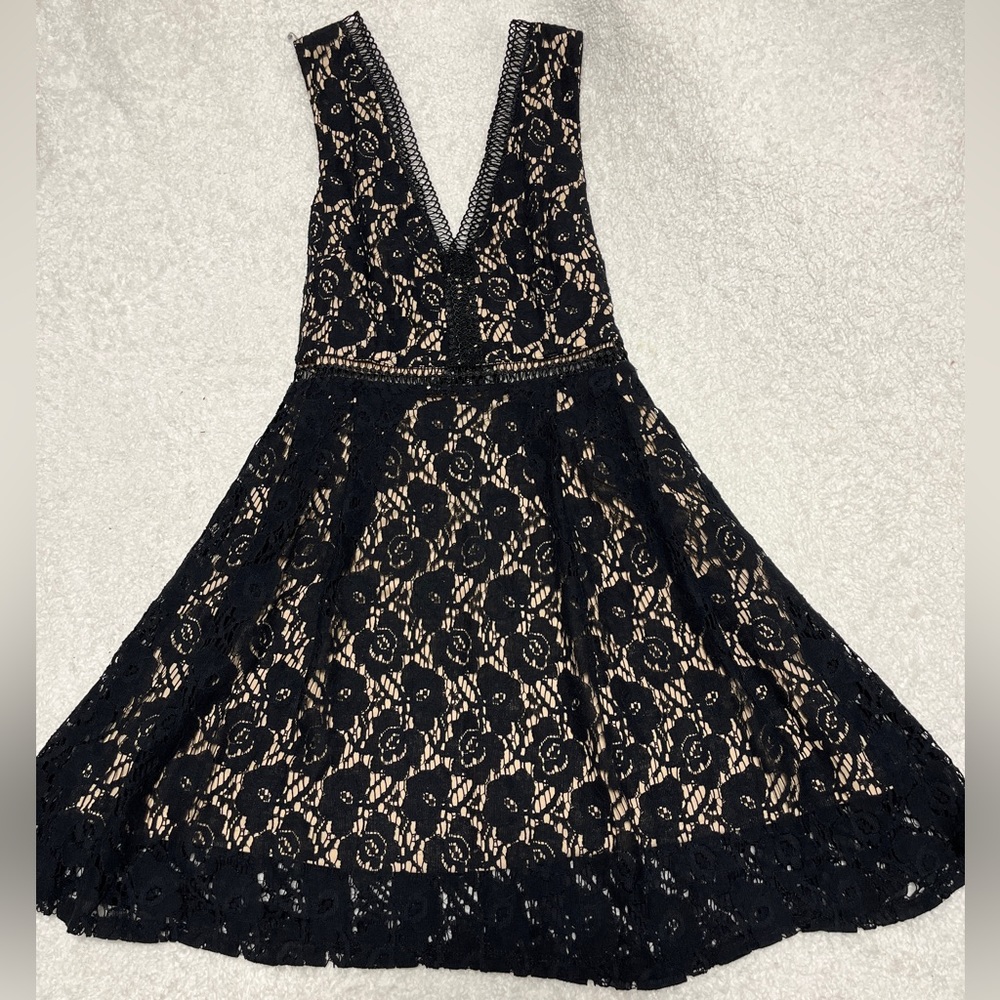Black Dress from Francesca’s Boutique.